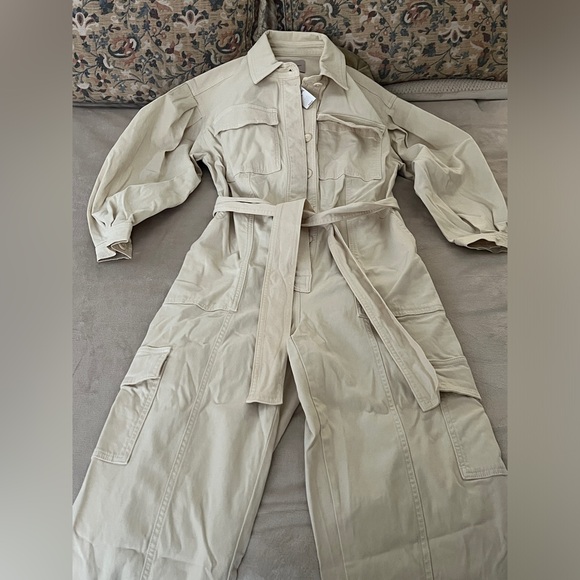 NEW Banana Republic Transition Cream Andi Moleskin
Long Sleeve Flight Suit. - Picture 2 of 6